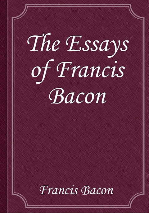 of love essay by francis bacon pdf