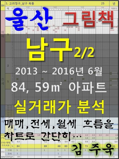 울산 남구 2/2 84,59㎡ 아파트 매매, 전세, 월세 실거래가 분석 (2013 ~ 2016.6월) - 리디북스 울산 남구 2/2 84,59㎡ 아파트 매매, 전세... 
