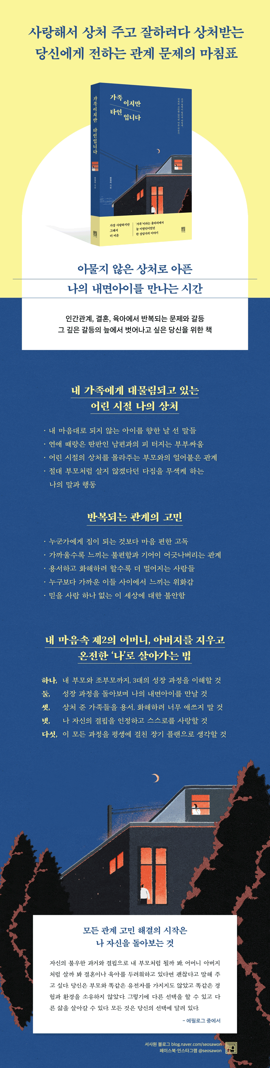 가족이지만 타인입니다 (조금 멀찍이 떨어져 마침내, 상처의 고리를 끊어낸 마음 치유기)